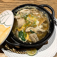 ハモと松茸の玉子とじ
